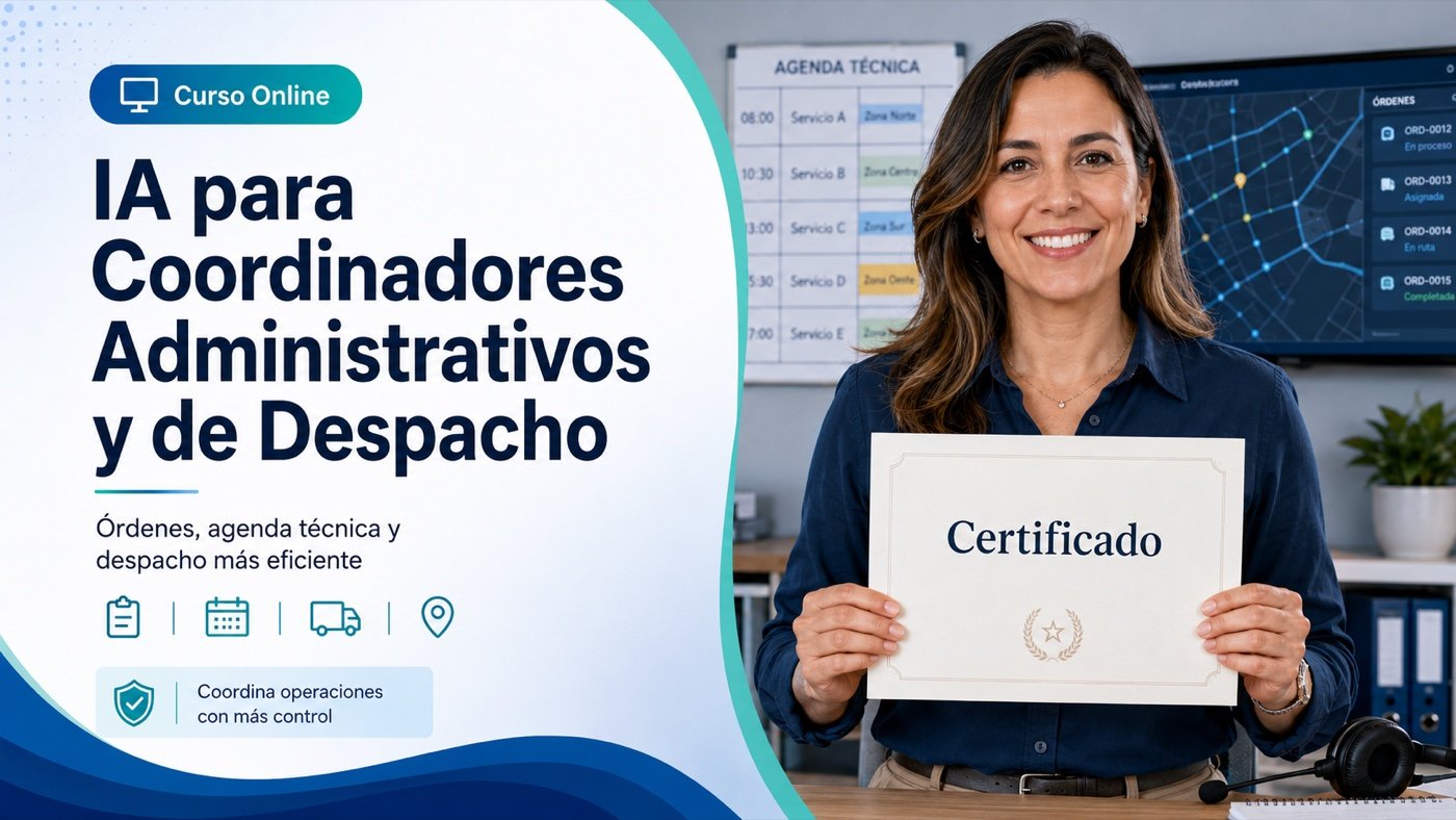 Portada — IA para Coordinadores Administrativos y de Despacho