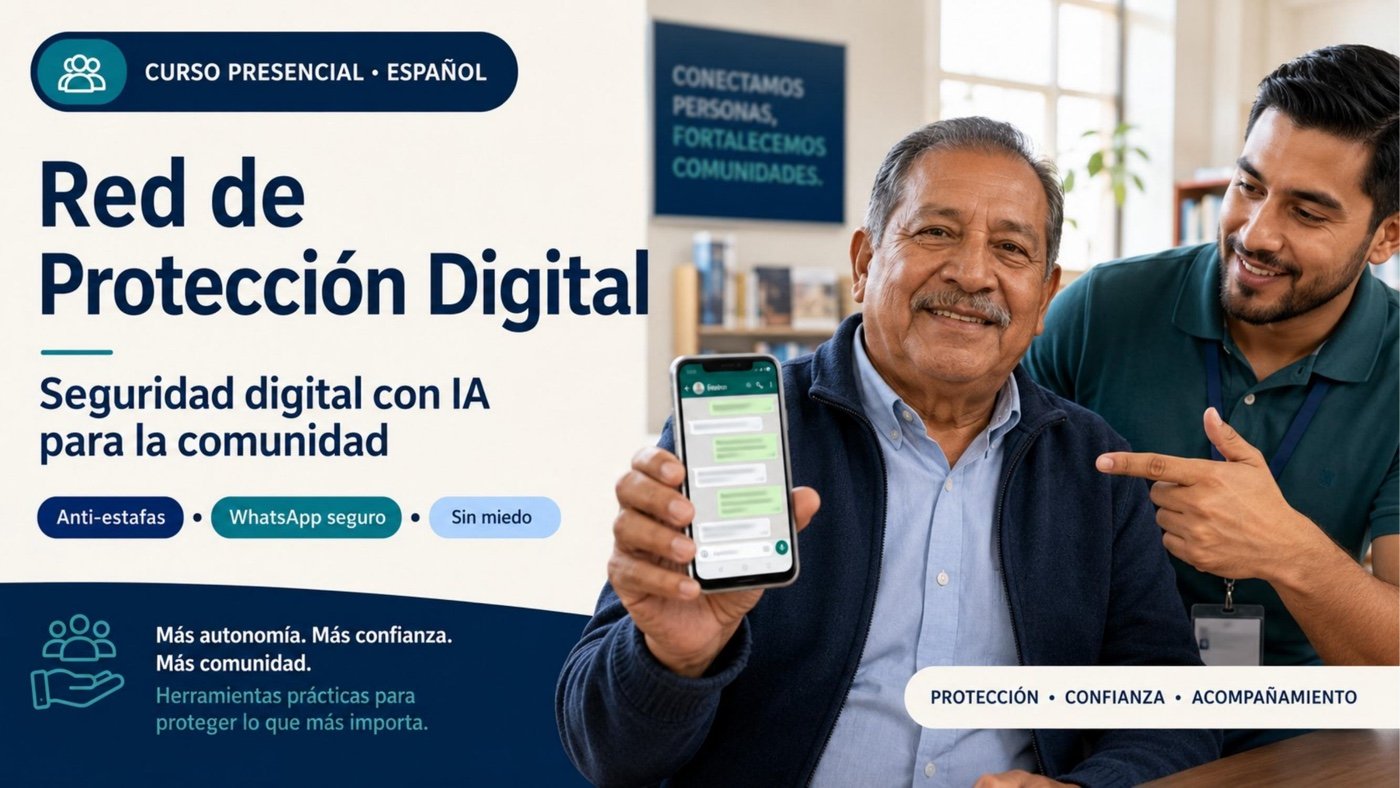 Portada — Red de Protección Digital, seguridad digital con IA para la comunidad